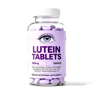 Lutein Tablets Eye Health Dietary Supplement Custom Formula GMP Certified Low MOQ