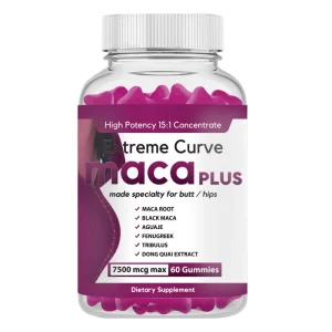 Maca Extract Softgels 7500mcg 15 1 High Concentration OEM Custom Plant Nutritional Supplement