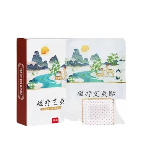 Magnetic Therapy Moxibustion Patch Mugwort Heating Qi Moxa Hot Compress Acupoint Patch Cervical Joint Chinese Medicine