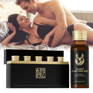 Male Enhancement Herbal Supplement Cistanche Maca Tonic Wine Enhances Endurance and Energy Liquid Drink Meets Her Needs