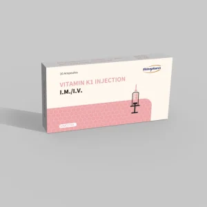 Manufacture Vitamin K1 Injection 10mg 1ml Injectable Solution