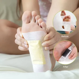 Manufacturer Chinese Natural Health Care Cotton Detox Foot Pads Patches Hypoallergenic for Adult Use Relieves Fatigue
