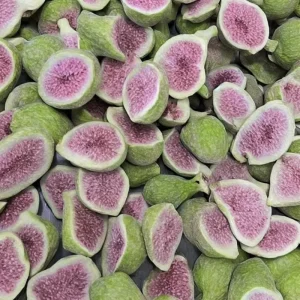 Manufacturers Bulk Freeze Dried Figs Snacks Raw Materials Baking Cut Half Dried Fruit Fig Freeze Dried Fruit