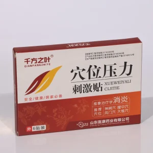 Medical Adhesive Acupoint Pressure Stimulation Patch for Body Pain Relief and Anti-inflammatory Effect