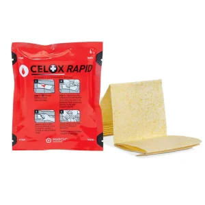 Medical Disposable Chitosan Hemostatic Gauze Dressing Absorbable Hemostatic Gauze First Aid Products