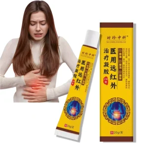 Medical Far Infrared Therapeutic Gel Herbal Pain Relief Cream for Abdominal Pain Diarrhea Bloating CE Certified Class II