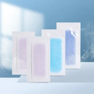 Medical Fever-reducing Cooling Patches for Acupoint Application 5cm*12cm Size Packaged in Aluminum-plastic Film