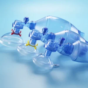 Medical Grade Silicone Manual Adult Oxygen Port Resuscitator
