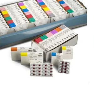 Medication Pharmaceutical Blister Cards Packaging Material PVC Cold Seal Pill Blister Cards