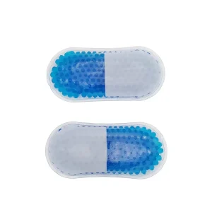 Medicinal Pill Ice Bead Cold Hot Pack Eco Friendly PVC Material Dual Use Cold Hot Compresses Portable Foldable 50g
