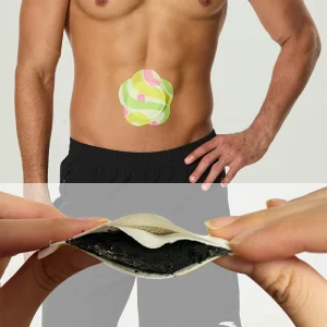 MeiLan XW0107 Hot Moxibustion Pad Uterine Warming Heat Patch with Pain Relief