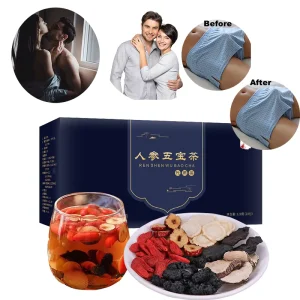 Men’s Herbal Supplements Natural Health Formula Energy Delay Tonic Dark Tea Male Fertility Tea Bag