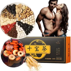 Men’s High quality Ginseng Polygonatum Mulberry and Wolfberry Nourishing Shibao Tea to Strengthen the Body and Energy Tea