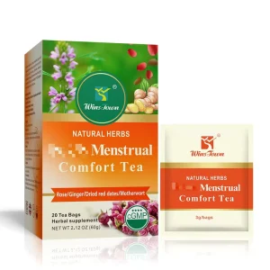 Menstrual Comfort Tea for Feminine Cycle Wellness Health Care Herbal Supplements