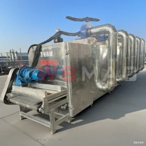 Mesh Belt Drying Machine for Fruits Vegetables Herbs & Seafood