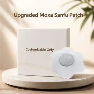 Mugwort Sanfu Herbal Acupoint Patch CE Certified Body Cold Dispelling Respiratory Care Dampness Removal Seasonal Cough Relief