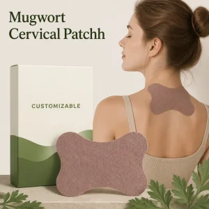 Mugwort Wormwood Herbal Neck & Shoulder Care Natural Mugwort Extract CE Certified 12 Patches Per Box 3-Year Shelf Life Class I