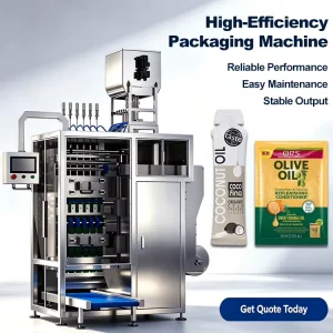 Multi Lane Automatic 10ml 50ml Oil Bag Packing Machine Olive Oil Stick Sachet Packing Machine Coconut Oil Sachet Packing Machine