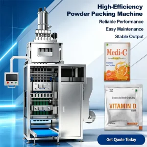 Multi Lane Automatic 1g 5g Vitamin Powder Packing Machine Vitamin B Vitamin C Vitamin D Stick Sachet Packing Machine