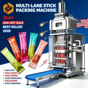 Multi Lane Automatic 5G 10G Juice Flavor Powder Packing Machine for Orange mango Lemon Powder Stick Sachet Packing Machine
