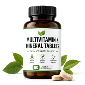 Multivitamin Mineral Complex Tablets Immune System Supplement