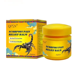 Muscle Pain Relief Ointment Cream OEM Healthcare Supply Scorpion Herbal Cream For Joint Bone Neck Pain