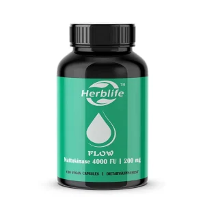 Nattokinase 200mg 4000 FU 100 Vegan Capsules Pure Natural Blood Thinner & Blood Flow Supplement