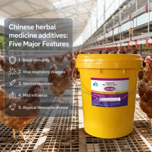 Natural Antiviral Herbal Powder for Poultry Influenza & Newcastle Disease Remedy Immunity Booster for Layers Broilers
