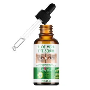 Natural Arbutin Aloe Vera Eye Serum Lighten Dark Under Eye Skin