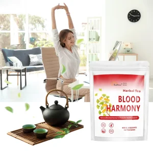 Natural Blood Harmony Tea for Circulation Support Promotes Blood Health 16 Bags (OEM/ODM Available)