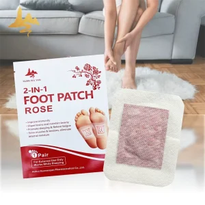 Natural Chinese Herbal Foot Patch Detox Health Care Products for Body Purification with Pain Relief Function