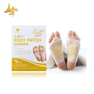 Natural Chinese Herbal Ginger Foot Patch Body Purification Relax Sleep Detox Health Care Products Chinese Plaster