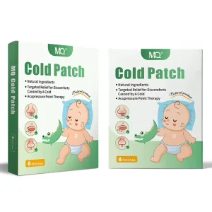 Natural Cold Relief Patch Chinese Herbal Honeysuckle & Forsythia Sticker for Nasal Congestion and Cold Discomfort Care