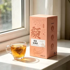 Chrysanthemum Cassia Seed Health Tea Bag Regulates Qi & Blood Soothes Menstrual Discomfort Tonifies Qi & Blood