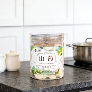 Natural Dried Chinese Yam Slices in Can Natural Yam Tuber Slices for Digestive Health