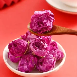 Natural Edible Dry Rose Rose Flower Dried Big Pink Rose Corolla Tea