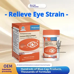 Natural Eye Health Support Tablets with Lutein and Zeaxanthin for Adult Vision Maintenance 60 Count Bottle