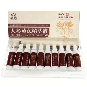 Natural Ginseng and Astragalus Plant Extract Essence Liquid Healthy Drink for Students
