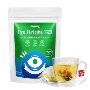 Natural Goji Berry Chrysanthemum & Cassia Seed Tea Vision Support & Eye Strain Relief Blend Cold Brew Tea Bags 20pcs OEM