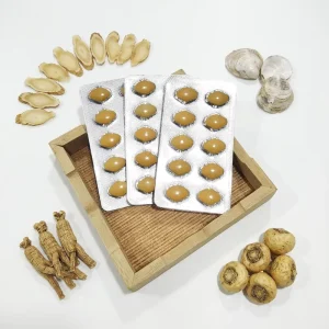 Natural Herbal “Blue Pill” for Men: Energy Supplement, Maca & Ginseng, Heart-Strengthening Formula