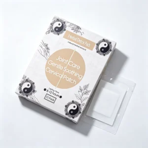 Natural Herbal Cervical Neck Pain Relief Patch Wormwood Ginger Warming Traditional Acupoint Therapy
