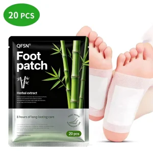Natural Herbal Detox Foot Patch with Chinese Gypsum for Foot Relaxation and Comfort