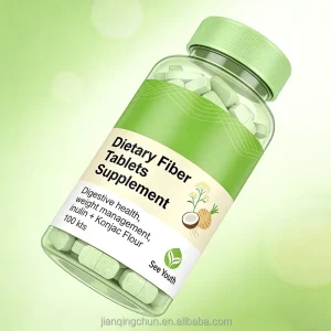 Natural Herbal Dietary Fiber Complex Pills Adult Dietary Supplement for Daily Health Care Immune System & Digestive Health
