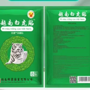 Natural Herbal Extract Gentle and Non Irritating Promotes Blood Circulation Vietnamese White Tiger Patch