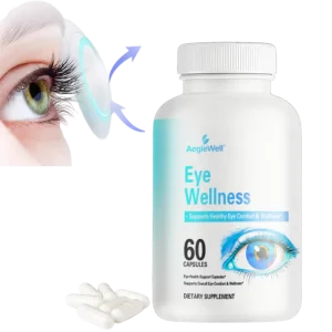 Natural Herbal Eye Wellness Capsules Support Healthy Vision Dry Eye Relief Antioxidant Eye Care Supplement for Adults & Elders