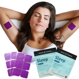 Natural Herbal Melatonin Sleep Aid Sticker Promotes Restful Deep Sleep and Stress Relief Health Care Patch