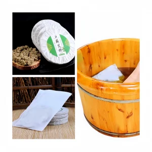 Natural Herbal Moxa Cake for Regulating Menstruation Stopping Bleeding Dispelling Cold and Relieving Pain