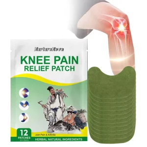 Natural Herbal Mugwort Knee Pain Patches Self heating Medicated Patches Ideal for Post exercise Joint Care