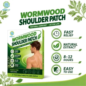Natural Herbal Pain Patches Moxibustion Plaster Pain Wormwood Shoulder Sticker