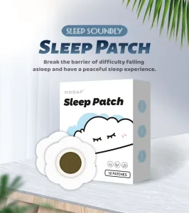 Natural Herbal Sleep Patch for Fast Insomnia Relief Promotes Deep Relaxation & Restful Night Sleep for Adults